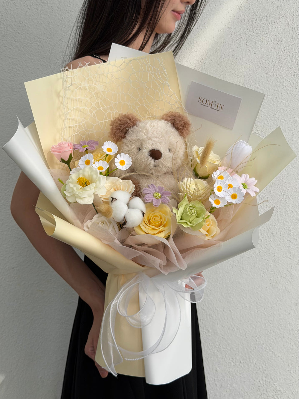 Mugi Bloom – Soap Flower Bouquet（Msize）